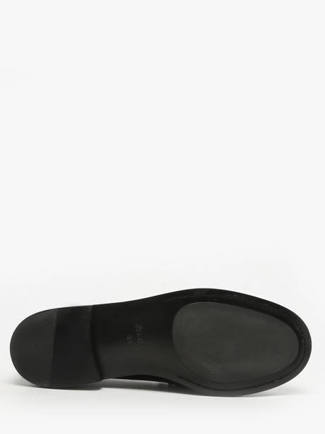 Moccasins In Leather Inuovo Black women LFG005 other view 4