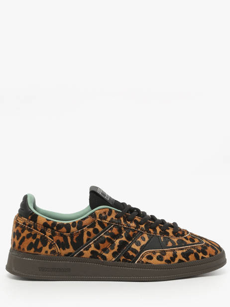 Sneakers In Leather Tommy hilfiger Brown women 29040K7