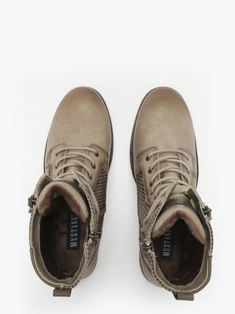 Bottines Mustang Beige women M0062001 vue secondaire 3