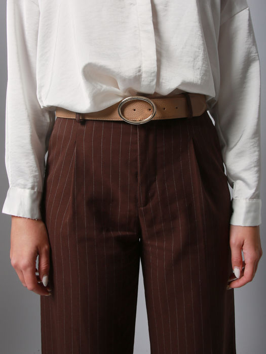 Longchamp Le foulonné Ceinture Beige