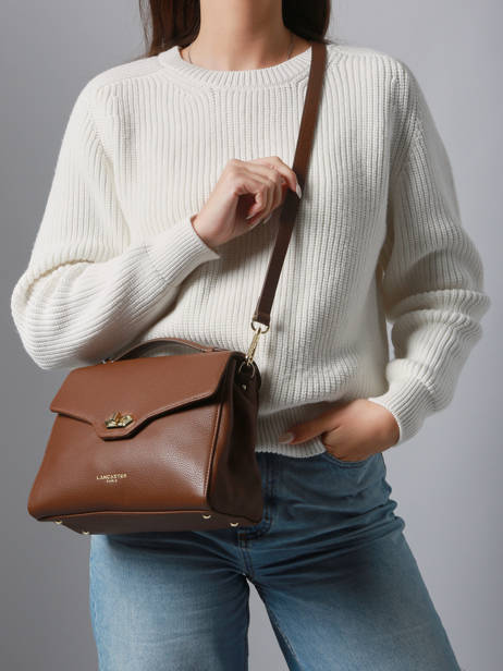 Shoulder Bag Milano Cosmos Leather Lancaster Brown milano cosmos 55 other view 1