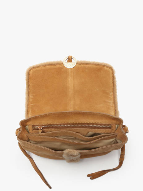 Sac Bandoulière Othilia Cuir Vanessa bruno Marron othilia 10V40907 vue secondaire 3