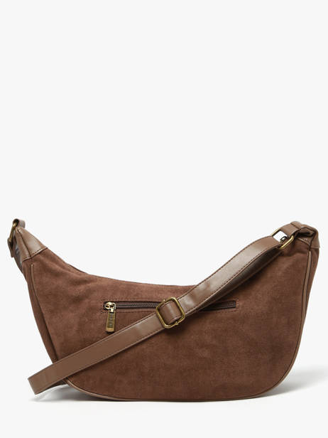 Shoulder Bag Velvet Soft Miniprix Brown velvet soft 27592 other view 3
