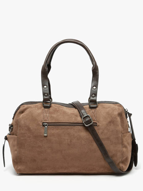 Shoulder Bag Velvet Soft Miniprix Brown velvet soft 6551 other view 3