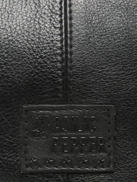 Shoulder Bag Dakota Eyelet Leather Basilic pepper Black dakota eyelet BDAE72 other view 5