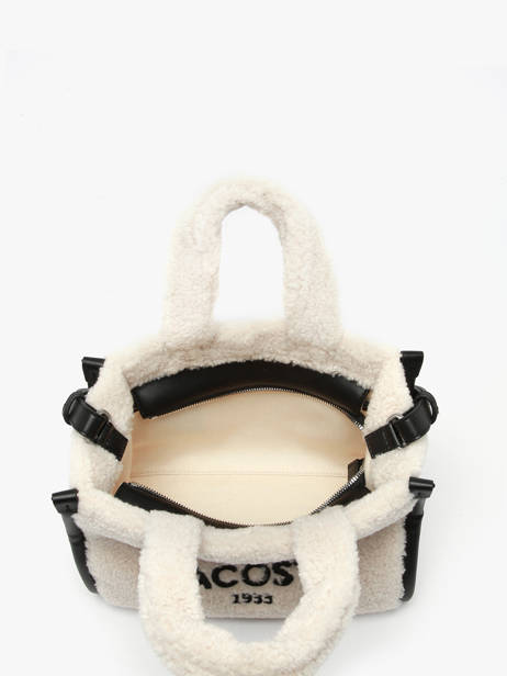 Sac Porté Main Heritage Lacoste Beige heritage NF5116HX vue secondaire 4