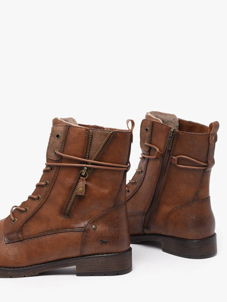 Bottines Mustang Marron women M0052001 vue secondaire 2