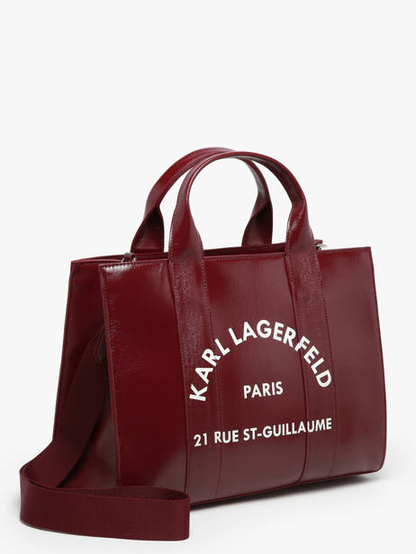 Sac à Main Rsg Polyester Karl lagerfeld Violet rsg A4W50027 vue secondaire 2