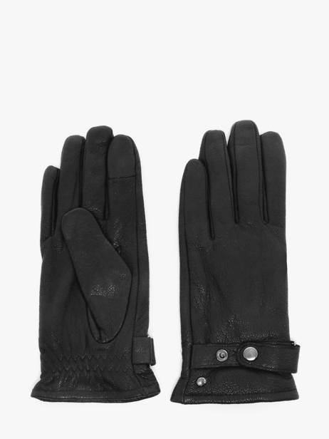 Gloves Isotoner Black men gloves 85361