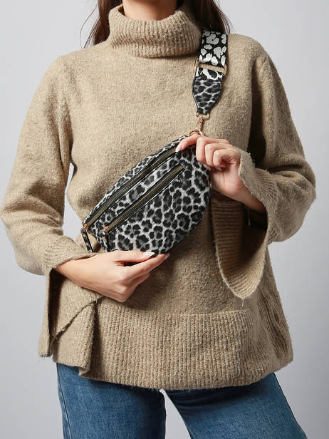 Sac Banane Miniprix Noir sangle 3 vue secondaire 1