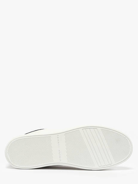 Sneakers In Leather Tommy hilfiger White women 902002Y other view 4