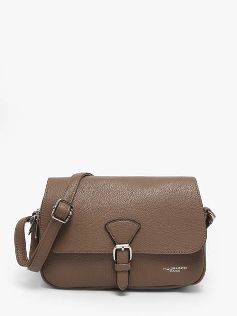 Shoulder Bag Grained Miniprix Brown grained F3601