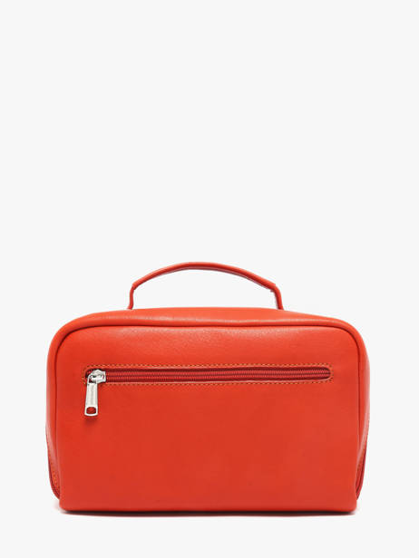 Leather Ange Toiletry Bag Arthur & aston Orange ange 17 other view 2