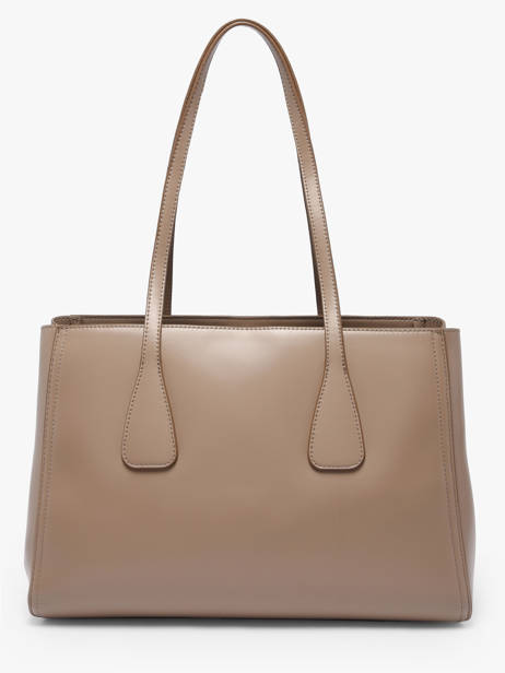 Sac Porté épaule Hardware Monogram Polyester Calvin klein jeans Beige hardware monogram 4F3442G vue secondaire 3