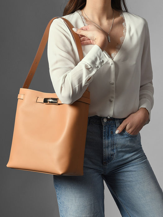 Longchamp Le roseau smart Besaces Beige
