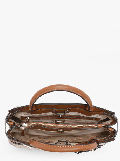 Sac Porté Main Melinda Logo Polyester Guess Marron melinda logo JP990206 vue secondaire 3