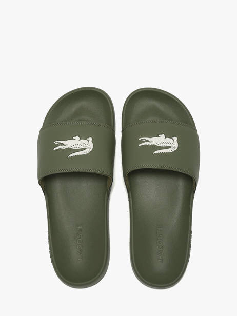 Claquettes Lacoste Vert men 9CMA0041