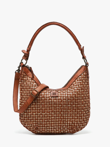 Sac Bandoulière Heritage Cuir Biba Marron heritage KAB23L