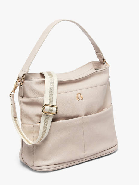 Sac Porté épaule Soft Lulu castagnette Beige soft AISSAM vue secondaire 2