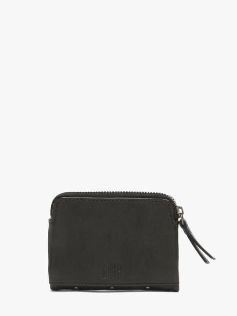 Porte-monnaie Cuir Biba Noir wallet KAT2L vue secondaire 3