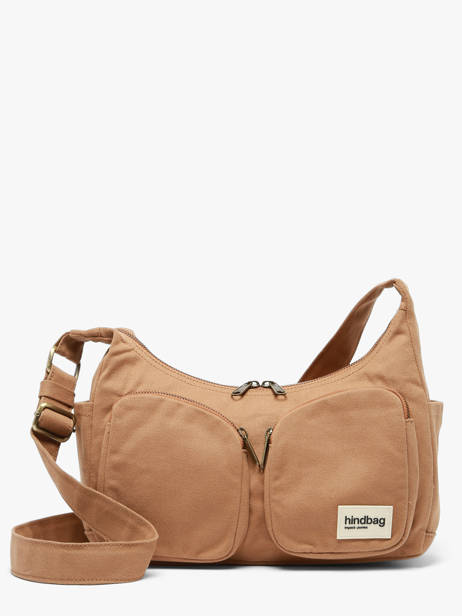 Sac Bandoulière Best Seller Coton Hindbag Marron best seller EMILE