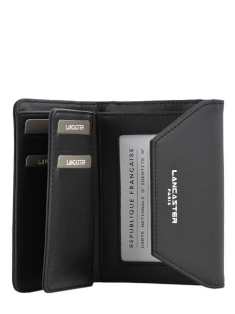 Wallet Leather Leather Leather Lancaster Black smooth 2 other view 2