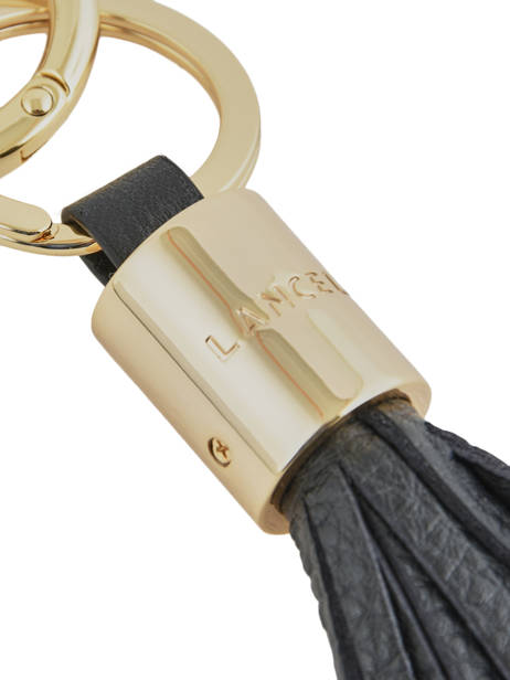 Keychain Premier Flirt Leather Lancel Black charms A10159 other view 1