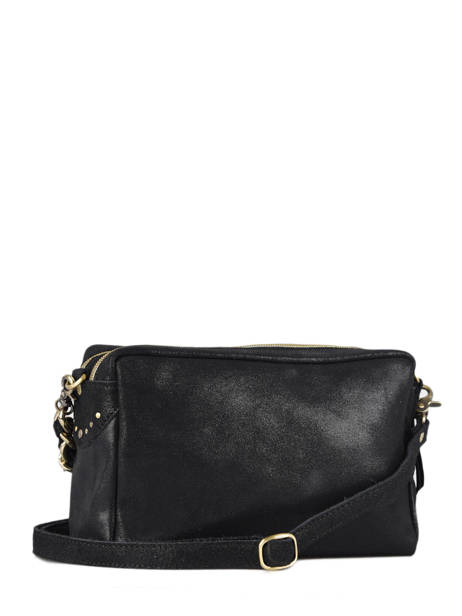 Crossbody Bag Vintage Leather Mila louise Black vintage 23673X other view 3