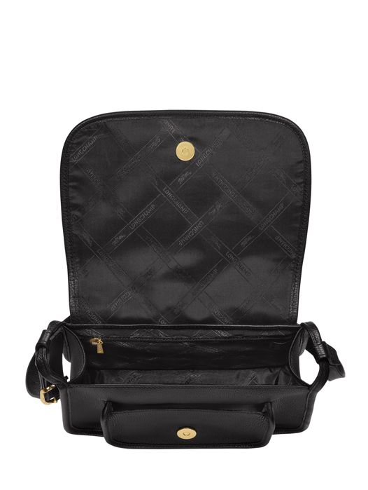 Longchamp Le foulonné Messenger bag Black