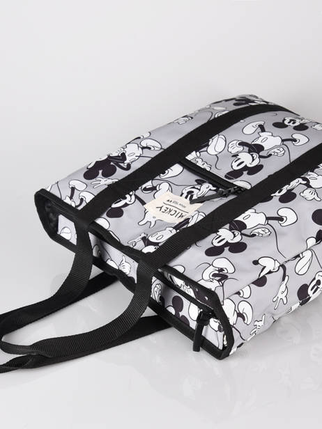 Sac Shopping A4 Mickey Mouse Mickey and minnie mouse Gris fashion 2033 vue secondaire 1