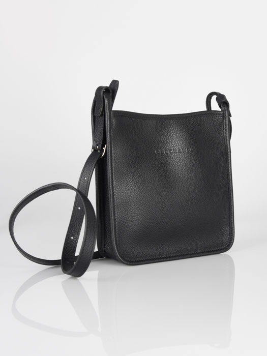 Longchamp Le foulonné Messenger bag Black