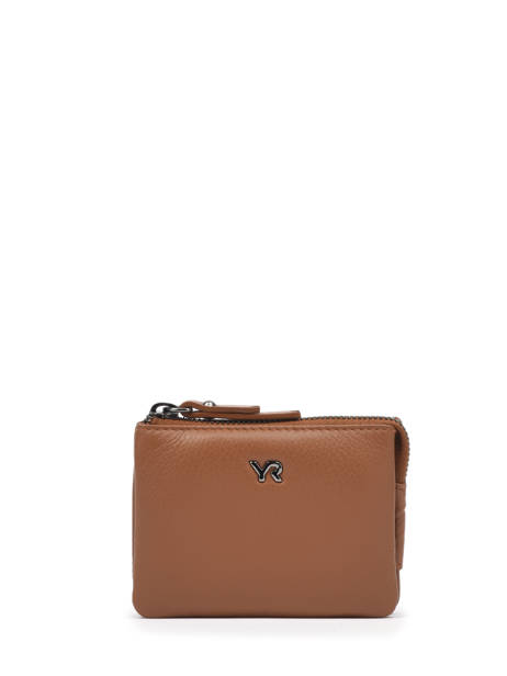 Portefeuille Foulonné Cuir Yves renard Marron foulonne 29460