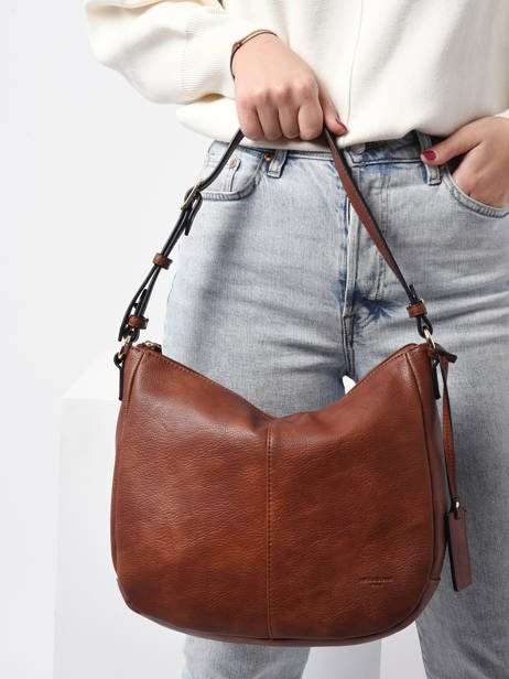 Shoulder Bag Toscane Toscane Hexagona Brown toscane 579737 other view 1