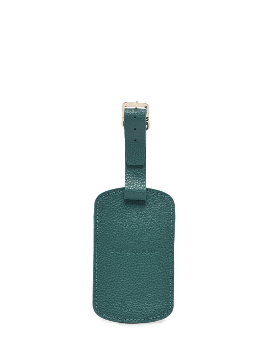 Longchamp Le foulonné Etui passeport Vert