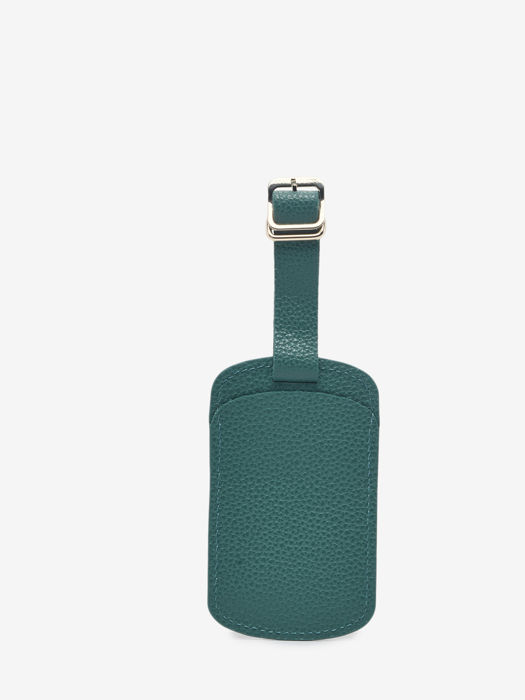 Longchamp Le foulonné Etui passeport Vert
