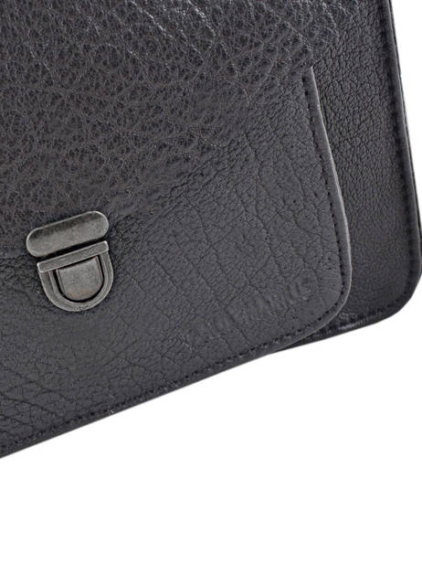 Sac  Mademoiselle George Cuir Paul marius Rose vintage GEORGE vue secondaire 2